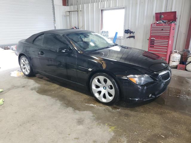 WBAEK73465B323517 - 2005 BMW 645 CI AUTOMATIC BLACK photo 4