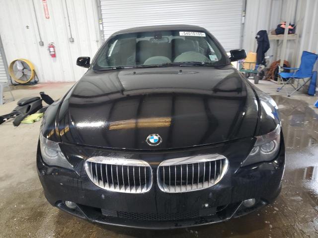 WBAEK73465B323517 - 2005 BMW 645 CI AUTOMATIC BLACK photo 5