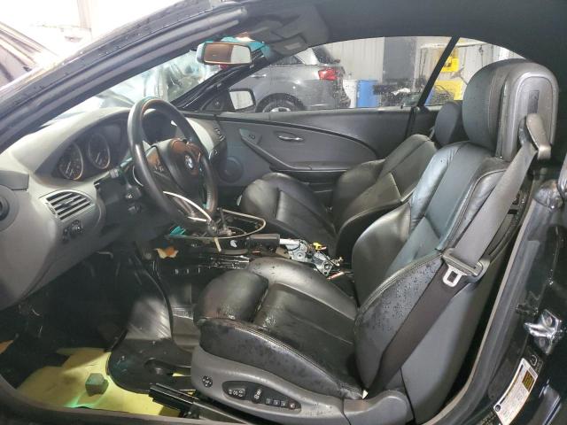 WBAEK73465B323517 - 2005 BMW 645 CI AUTOMATIC BLACK photo 7