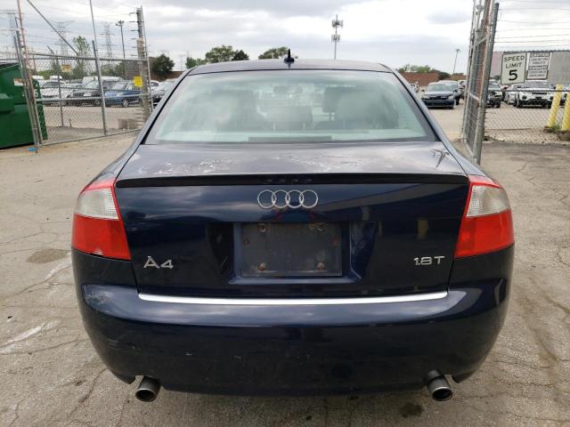 WAULC68E05A087372 - 2005 AUDI A4 1.8T QUATTRO BLUE photo 6