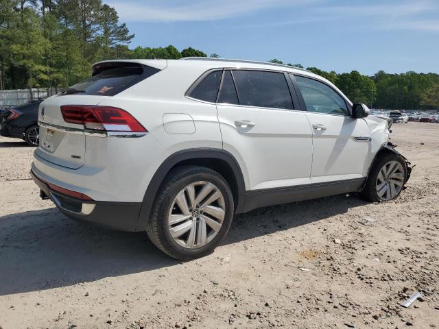 1V26E2CA6LC212575 - 2020 VOLKSWAGEN ATLAS CROS SE WHITE photo 3