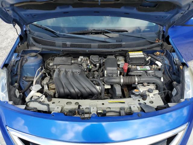 3N1CN7AP9FL812835 - 2015 NISSAN VERSA S BLUE photo 11