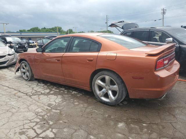 2B3CL3CG4BH589889 - 2011 DODGE CHARGER ORANGE photo 2