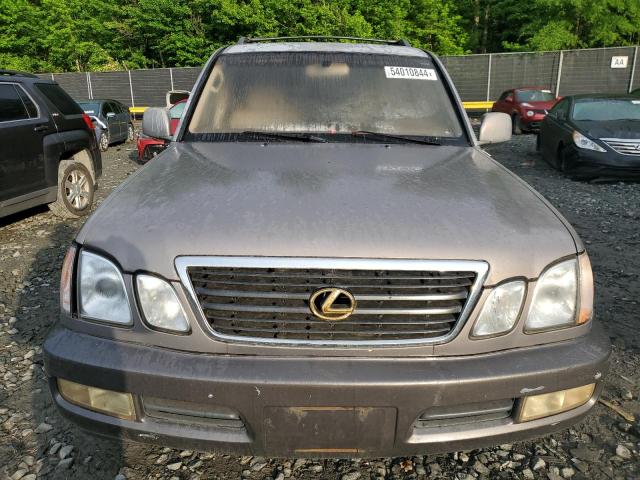 JT6HT00W3X0056093 - 1999 LEXUS LX 470 GRAY photo 5