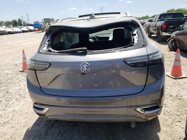 LRBFZRR42MD137187 - 2021 BUICK ENVISION AVENIR GRAY photo 6