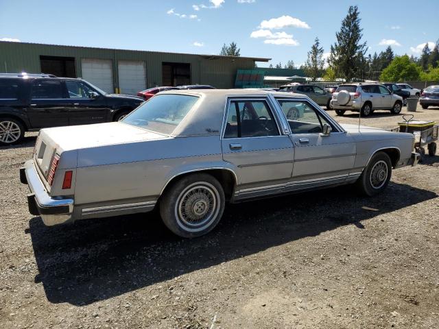 2FABP43F3GX134059 - 1986 FORD LTD CROWN VICTORIA SILVER photo 3