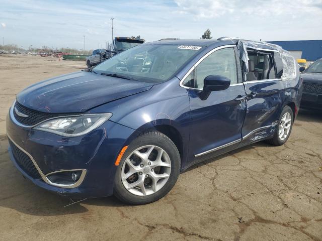 2C4RC1BGXJR157167 - 2018 CHRYSLER PACIFICA TOURING L BLUE photo 1