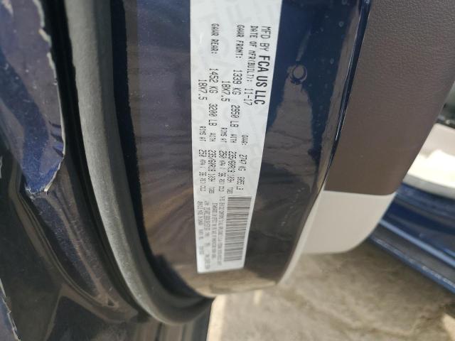 2C4RC1BGXJR157167 - 2018 CHRYSLER PACIFICA TOURING L BLUE photo 13