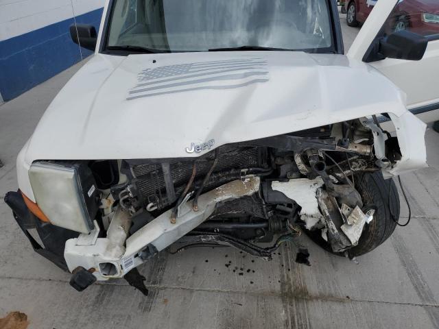 1J8HG48K68C111330 - 2008 JEEP COMMANDER SPORT თეთრი ფოტო 12