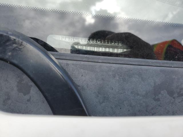 1J8HG48K68C111330 - 2008 JEEP COMMANDER SPORT თეთრი ფოტო 13