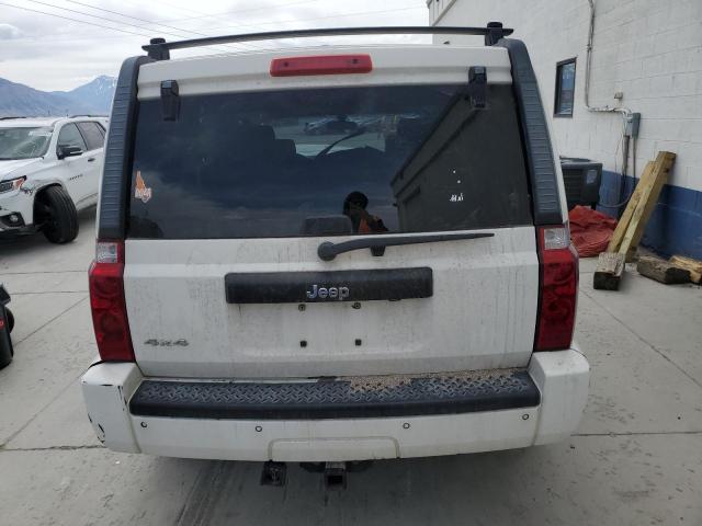 1J8HG48K68C111330 - 2008 JEEP COMMANDER SPORT თეთრი ფოტო 6