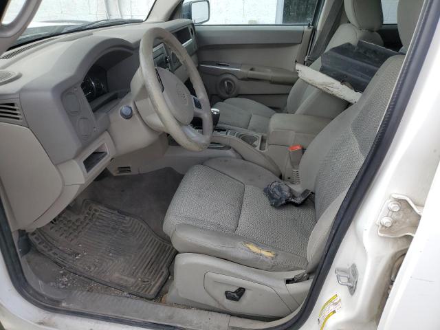 1J8HG48K68C111330 - 2008 JEEP COMMANDER SPORT თეთრი ფოტო 7