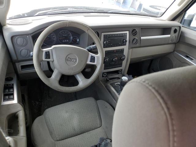 1J8HG48K68C111330 - 2008 JEEP COMMANDER SPORT თეთრი ფოტო 8