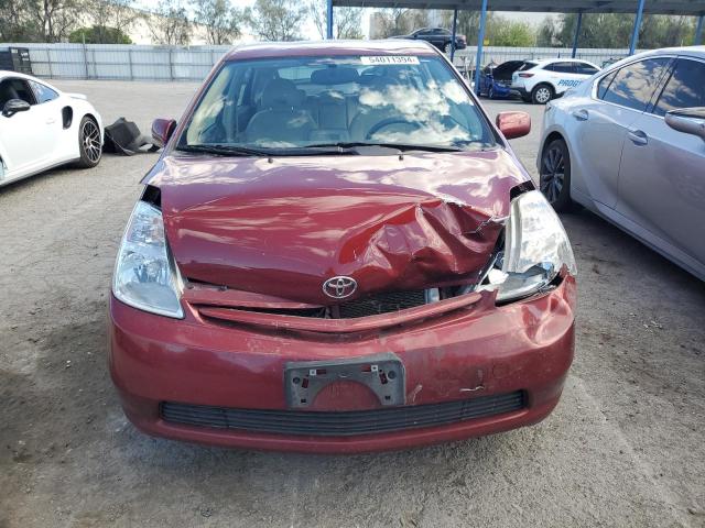 JTDKB20U653018090 - 2005 TOYOTA PRIUS BURGUNDY photo 5