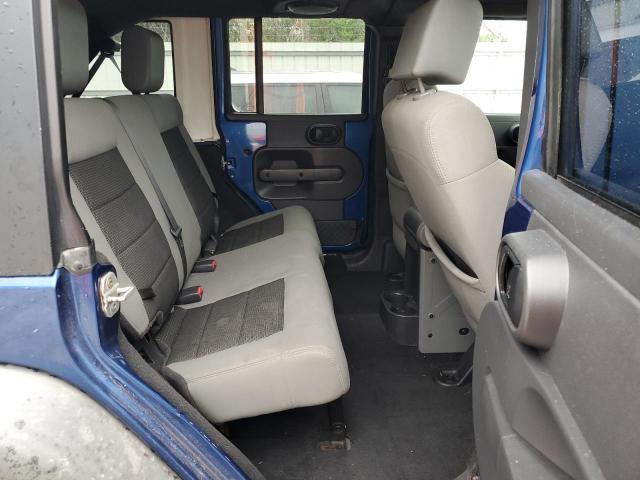 1J4BA3H11AL187554 - 2010 JEEP WRANGLER U SPORT أزرق صورة 10