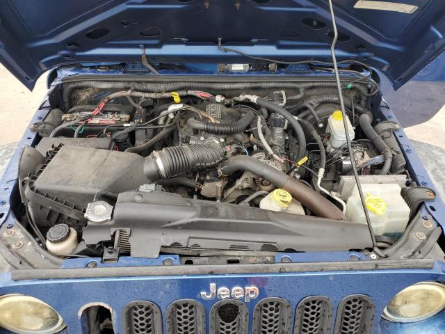 1J4BA3H11AL187554 - 2010 JEEP WRANGLER U SPORT أزرق صورة 11