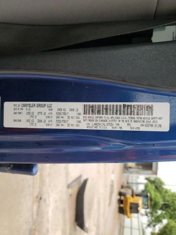 1J4BA3H11AL187554 - 2010 JEEP WRANGLER U SPORT أزرق صورة 13