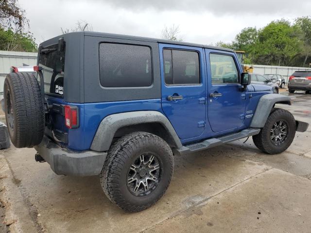 1J4BA3H11AL187554 - 2010 JEEP WRANGLER U SPORT أزرق صورة 3