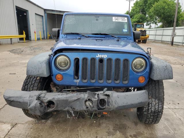 1J4BA3H11AL187554 - 2010 JEEP WRANGLER U SPORT أزرق صورة 5