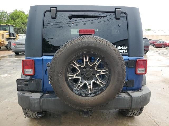 1J4BA3H11AL187554 - 2010 JEEP WRANGLER U SPORT أزرق صورة 6