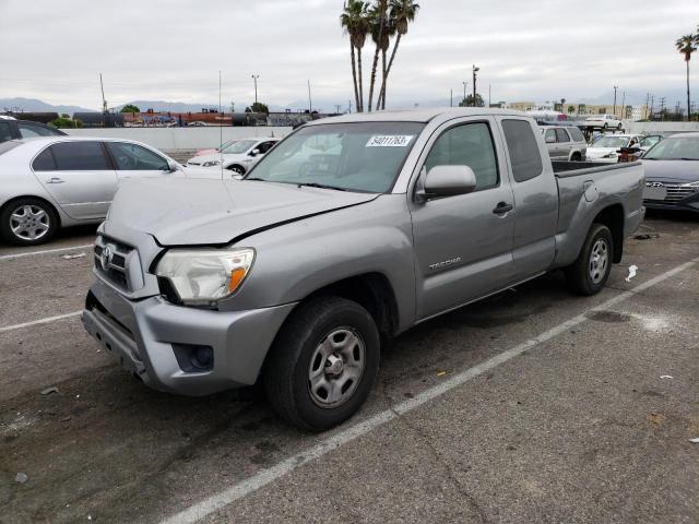 5TFTX4CN1EX038729 - 2014 TOYOTA TACOMA ACCESS CAB ვერცხლისფერი ფოტო 1
