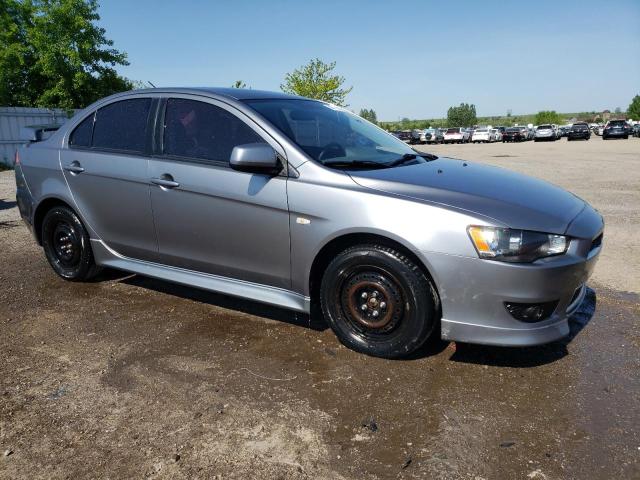 JA32U2FU3DU601581 - 2013 MITSUBISHI LANCER ES/ES SPORT SILVER photo 4