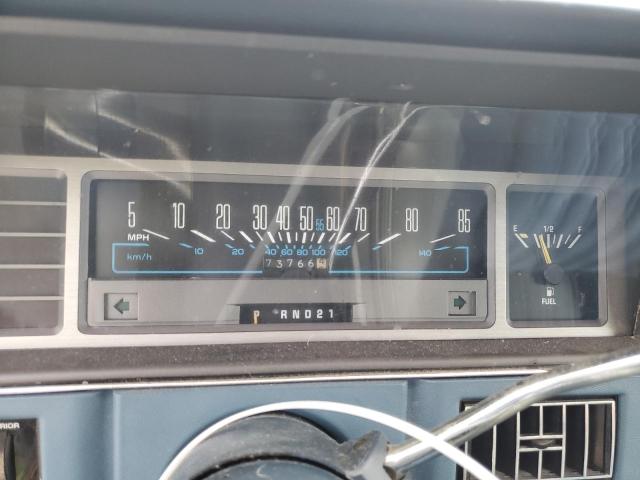 1G3AJ51R1HD318158 - 1987 OLDSMOBILE CUTLASS CI Mavi foto 9