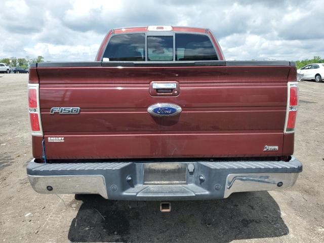 1FTFW1EV2AFB61211 - 2010 FORD F150 SUPERCREW BURGUNDY photo 6