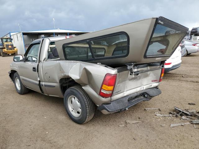 1GTEC14W8YZ236534 - 2000 GMC NEW SIERRA C1500 BEIGE photo 2