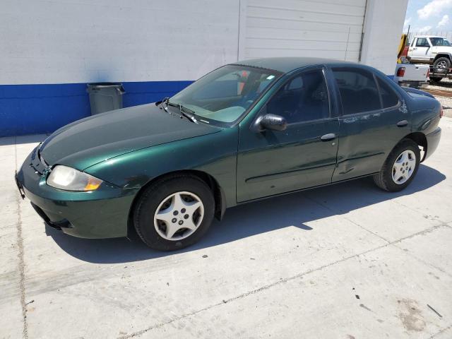 1G1JC52F537281825 - 2003 CHEVROLET CAVALIER GREEN photo 1