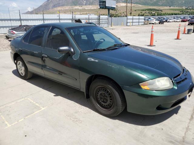 1G1JC52F537281825 - 2003 CHEVROLET CAVALIER GREEN photo 4