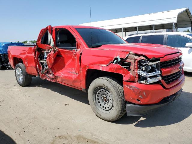 1GCVKPEC2HZ242193 - 2017 CHEVROLET SILVERADO K1500 CUSTOM RED photo 4