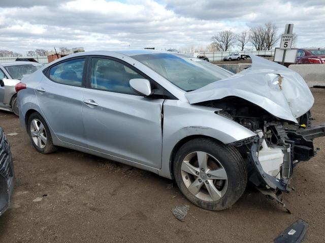 5NPDH4AE4DH382683 - 2013 HYUNDAI ELANTRA GLS GRAY photo 4