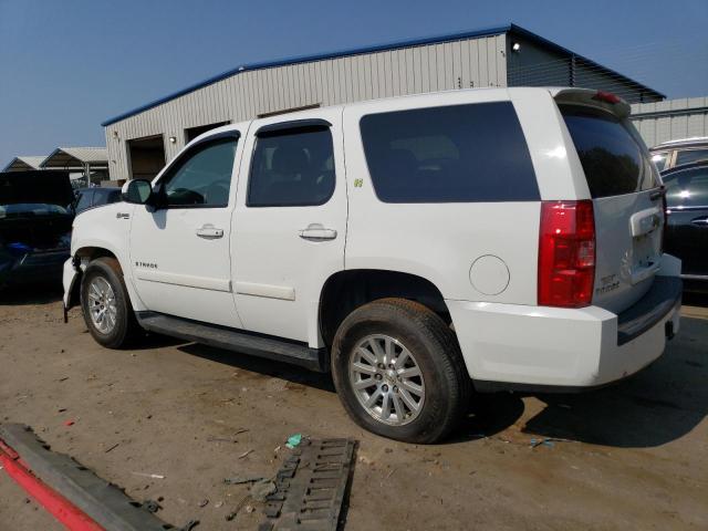 1GNFK13529R124434 - 2009 CHEVROLET TAHOE HYBRID WHITE photo 2