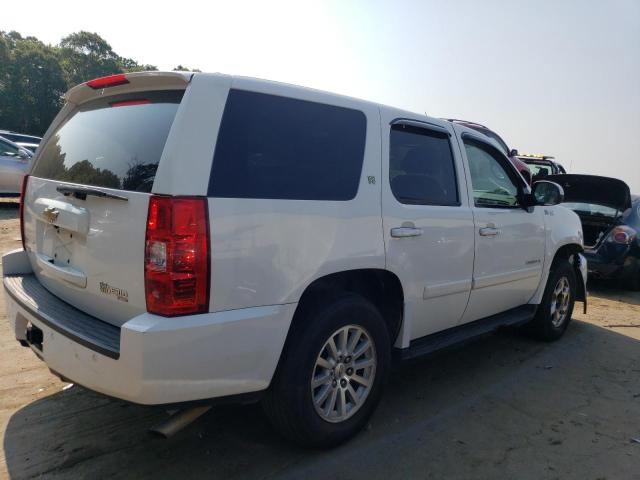 1GNFK13529R124434 - 2009 CHEVROLET TAHOE HYBRID WHITE photo 3