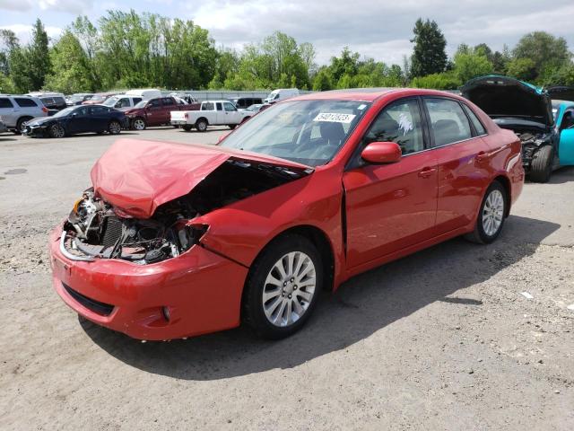 JF1GE60679G520293 - 2009 SUBARU IMPREZA 2.5I PREMIUM RED photo 1