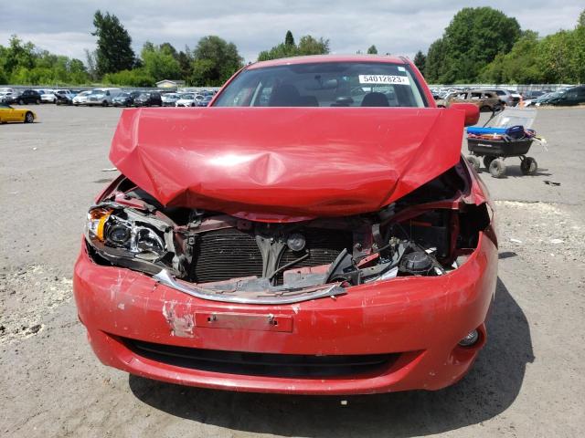 JF1GE60679G520293 - 2009 SUBARU IMPREZA 2.5I PREMIUM RED photo 5