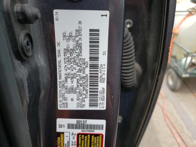 5TFAW5F1XEX362254 - 2014 TOYOTA TUNDRA CREWMAX PLATINUM Grau Foto 12