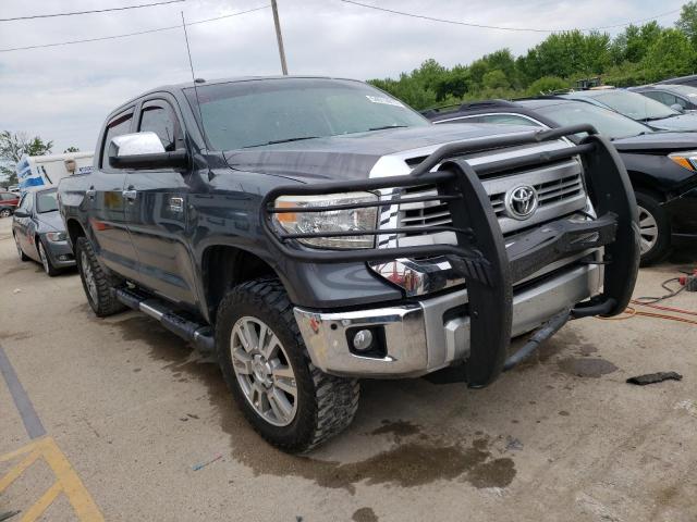 5TFAW5F1XEX362254 - 2014 TOYOTA TUNDRA CREWMAX PLATINUM Grau Foto 4
