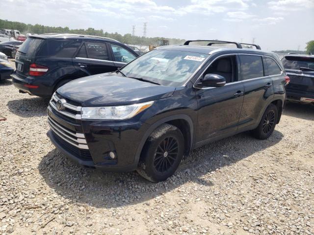 5TDJZRFH8KS629193 - 2019 TOYOTA HIGHLANDER SE BLACK photo 1