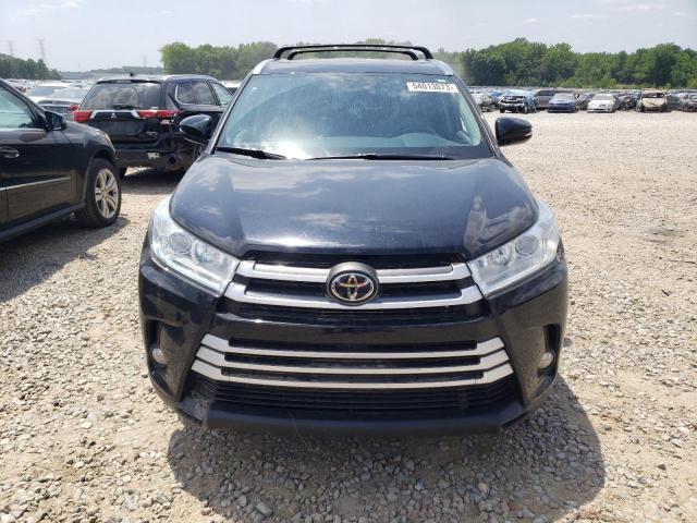 5TDJZRFH8KS629193 - 2019 TOYOTA HIGHLANDER SE BLACK photo 5