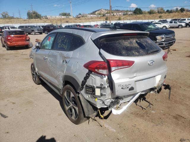 KM8J3CA26JU777947 - 2018 HYUNDAI TUCSON VALUE SILVER photo 3