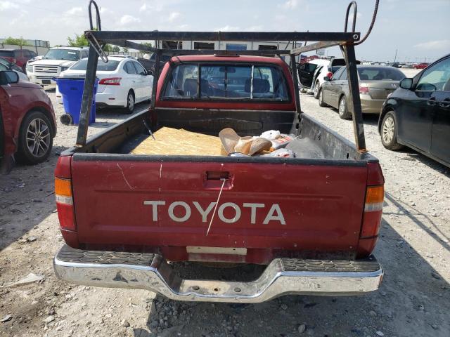 4TARN93P4RZ196048 - 1994 TOYOTA PICKUP 1/2 TON EXTRA LONG WHEELBASE DX RED photo 6