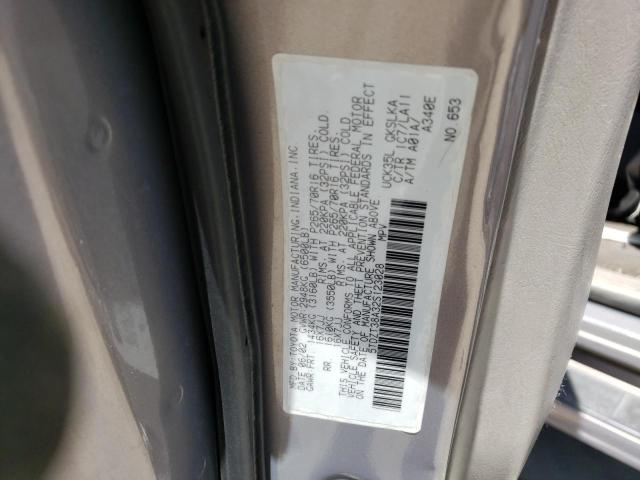 5TDZT38A32S123028 - 2002 TOYOTA SEQUOIA LIMITED GRAY photo 13