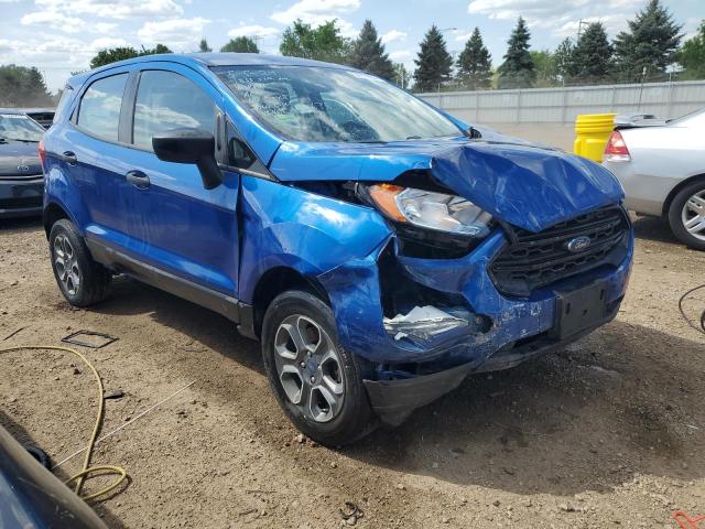 MAJ6S3FL0NC467678 - 2022 FORD ECOSPORT S BLUE photo 4