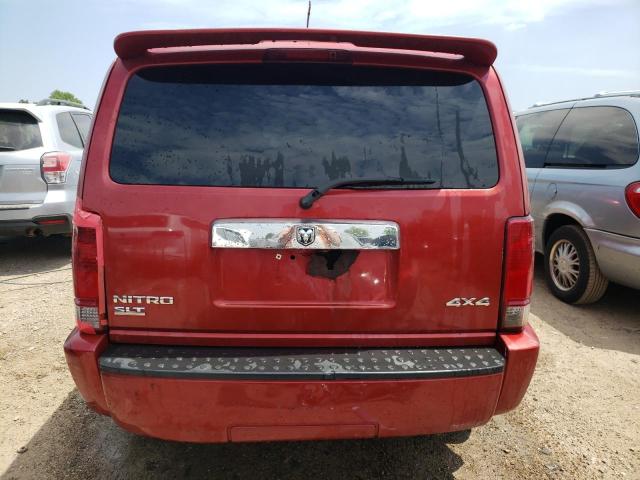 1D8GU58K38W101758 - 2008 DODGE NITRO SLT RED photo 6