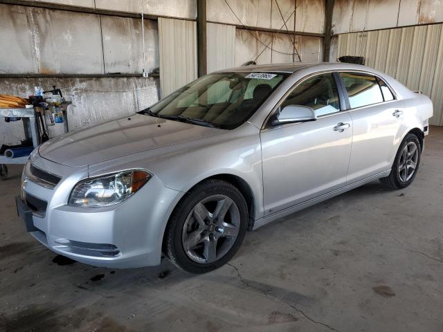 1G1ZC5EB2A4122027 - 2010 CHEVROLET MALIBU 1LT SILVER photo 1