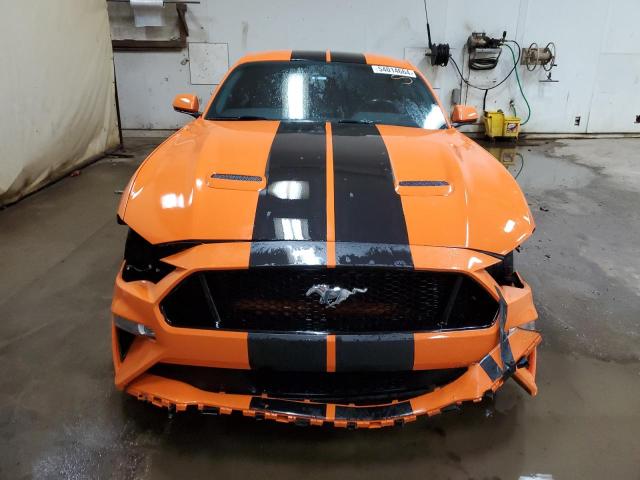 1FA6P8CF0M5112381 - 2021 FORD MUSTANG GT ORANGE photo 5