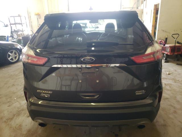 2FMPK4J92KBC00260 - 2019 FORD EDGE SEL GRAY photo 6