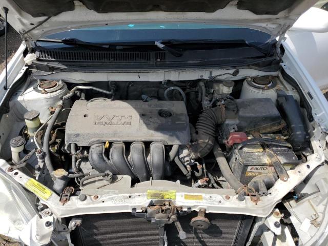 2T1KR32E16C604339 - 2006 TOYOTA COROLLA MA XR WHITE photo 11